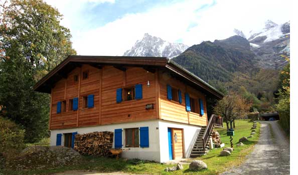 chalet les frenes bed and breakfast budget accommodation cheap room chamonix